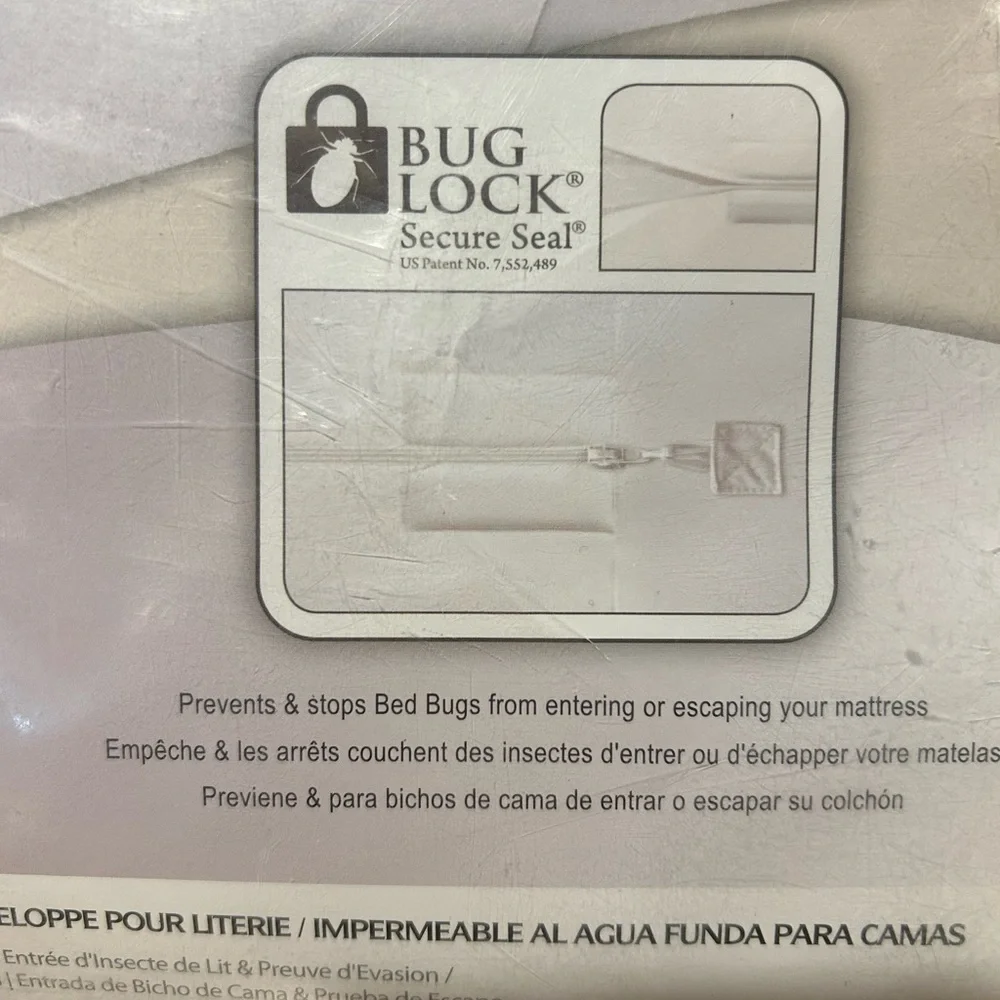 Mattress Encasement - White NWOT